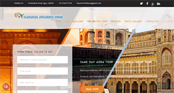 Desktop Screenshot of classicalholidaysindia.com